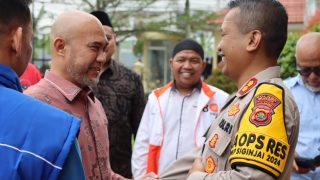 Hadirkan 2 Paslon, Polres Bungo Gelar Deklarasi Pilkada Damai 2024