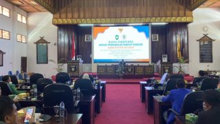 DPRD Bungo Gelar Rapat Paripurna Terkait Pengumuman Penetapan 2 Pimpinan Definitif DPRD Masa Jabatan 2024-2029