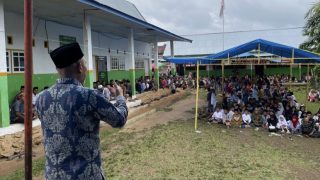 Dedy Putra Hibahkan Tanah Untuk Madrasah Dusun Tanjung Tanah Sepenggal