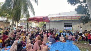 Masyarakat Dusun Sungai Gambir Sambut Misi Perubahan Dedy-Dayat