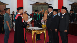 Ketua DPRD Bungo , Waka 1, Waka 2 Resmi Dilantik Secara Definitif Masa Jabatan 2024-2029