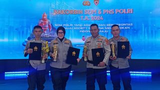 Kategori Polisi Inovatif, Bripka Arjunif Bhabinkamtibmas Dusun Sepunggur Satu-satunya Perwakilan Dari  Provinsi Jambi Raih Penghargaan Hoegeng Corner Tahun 2024