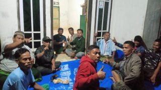 Pemuda di Dua Tanah Sepenggal Patroli Rutin Hindari Politik Uang di Minggu Tenang