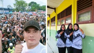 Tim Hukum 01 Laporkan Jupri Sekdus Tanah Bekali Serta Sejumlah ASN Ke Bawaslu Bungo