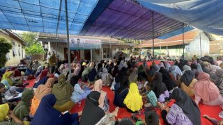 Masyarakat Sungai Pinang Mantap Dukung Paslon 01 Dedy-Dayat