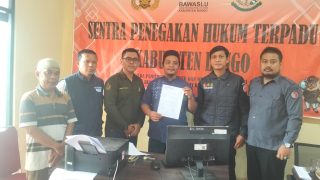 Tim Hukum Dedy-Dayat Laporkan 3 Temuan Dugaan Pelanggaran Pemilu Ke Bawaslu Bungo