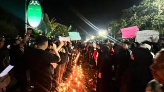 Aksi Damai Saat Rekapitulasi Suara, Massa Tuntut Netralitas KPU dan Bawaslu Bungo