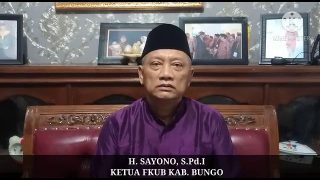 FKUB Bungo Menghimbau dan Ajak Masyarakat Elemen Keagamaan Untuk Menjaga Kedamaian Pasca Perhitungan Suara Pilkada Tahun 2024