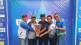 Pj Bupati Jangcik Mohza Legowo Merangin FC Dapat Juara II Gubernur Cup