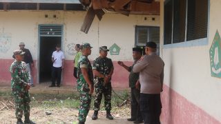 Dandim 0416/Bute Tinjau Lokasi TMMD,Ke 123 TA  2025 di Kecamatan Tebo Ulu