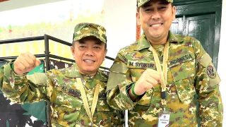 Bupati Merangin H Muhammad Syukur Bertemu Gubernur Jambi H Al Haris Saat Ikuti Retreat Hari Pertama di Magelang