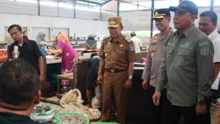 Jelang Memasuki Bulan Suci Ramadhan,Wabup Merangin H Abdul Khafid Pantau Harga Sembako