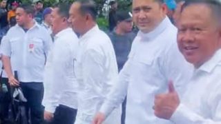 Jelang Pelantikan Serentak Syukur-Khafied Ikuti Gladi Bersih Bersama 481 Kepala Daerah Se-Indonesia