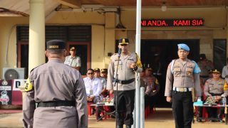 Polres Bungo Gelar Apel Operasi Keselamatan Siginjai Tahun 2025,Ini Sasarannya!