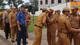 Jelang Habis Masa Jabatan,Pj Bupati Jangcik Mohza Berpamitan Ke Sejumlah Dinas di Merangin