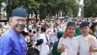 Wabup H Khafid Apresiasi,Ribuan Murid SD IT Gelar Pawai Akbar Sambut Ramadhan 1446 H