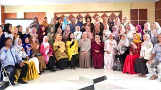 Ketua TP PKK Merangin Hj Lavita Syukur Pimpin Rapat Pembekalan Anggota