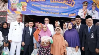 Bantu Warga Dapatkan Bahan Pokok Terjangkau, Pemprov Jambi Gelar Pasar Murah di Sungai Penuh dan Kerinci