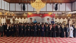 Gubernur Jambi Lantik Puluhan Kepala SMA, SMK dan SLB , Berikut Daftar Namanya