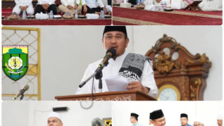 Bupati Bungo Bersama DPRD Bungo, Memperingati Isra Mi’raj Nabi Muhammad SAW  1446 H Dimasjid Agung Al-Mubarak