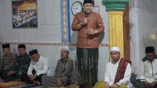 Bupati Merangin Beserta Istri Safari Ramadhan Ke Kampung Halaman Sungai Manau