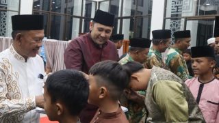 Bupati Merangin Muhammad Syukur dan Wabup H A Khafidh Buka Puasa Bersama Dengan Keluarga Besar Muhammadiyah