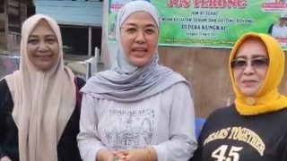 Ketua TP PKK Merangin Launching Program ” Jus Terong “