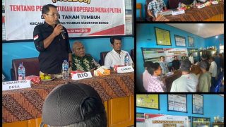 Koperasi Merah Putih Dusun Tanah Tumbuh Resmi Dibentuk, Berikut Nama-nama Pengurus dan Jabatannya