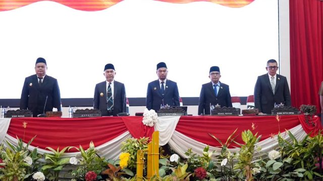 Rapat Paripurna DPRD Bungo : Bupati Sampaikan Visi-Misi Masa Jabatan 2025-2030