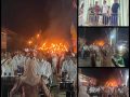 Semarak Menyambut Tahun Baru Islam 1447/H Pemdus Empelu Bersama Warga Gelar Pawai Obor Keliling dan Diiringin Penampilan Drumband dari SMAN 18 Bungo