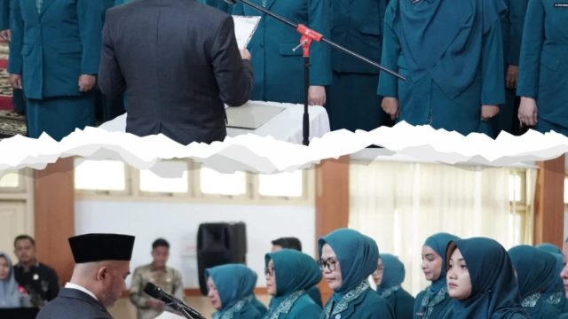 Pelantikan dan Pengukuhan Jajaran Pengurus Tim Penggerak (TP)PKK Kabupaten Bungo Masa Bhakti 2025-2030 Berlangsung Sukses dan Khidmat
