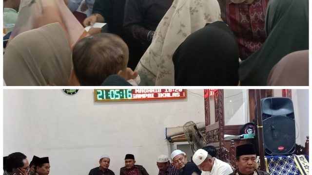 Pemdus Senamat Gelar Acara Menyapu Kepala Anak Yatim Sekaligus Syukuran Bupati Bungo Terpilih Bersama Masyarakat Dusun Senamat