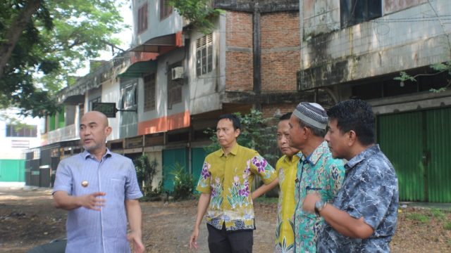 Bagian Dari Program Revitalisasi Kota, Bupati Bungo Tinjau Lokasi Pembangunan TSD dan Pelebaran Jalan