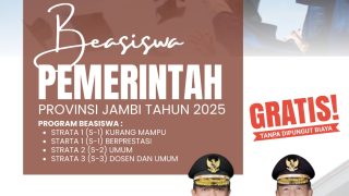 Pemprov Kembali Luncurkan Beasiswa Pro-jambi Cerdas Senilai 7,7 Milyar Rupiah, Jangkau Mahasiswa Tidak Mampu dan Berprestasi