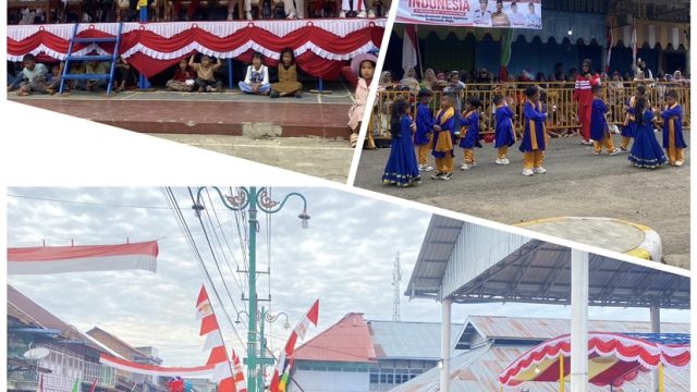 Semarak HUT RI Ke-80, Pawai Pembangunan Kecamatan Tanah Sepenggal Berlangsung Sukses dan Meriah