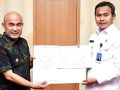 Bupati Bungo H.Dedy Putra Serahkan Aset Daerah Untuk Kantor Imigrasi Kelas III Non TPI Bungo