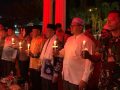 Wabup H A Khafidh Ikuti Doa Bersama dan Aksi Damai 1.000 Lilin