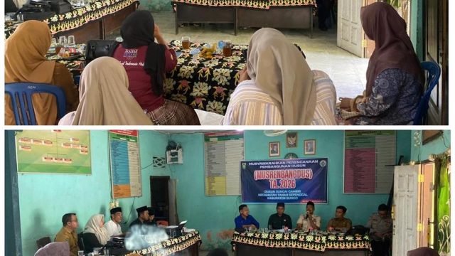 Serap Aspirasi Masyarakat, Pemdus Sungai Gambir Sukses Gelar MusrenbangDus TA 2026