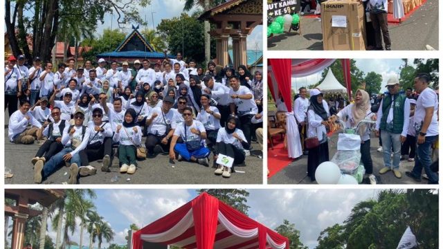 Semarak Milad Ke-59, MD KAHMI Kabupaten Bungo Gelar Senam Sehat KAHMI dan Berbagi Doorprize Menarik Mulai Dari Mesin Cuci Hingga 1 Unit Sepeda Listrik
