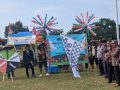 Meriahkan HUT Ke 45 Desa Meranti Kecamatan Renah Pamenang, Bupati Merangin Lepas Pawai Ketahanan Pangan