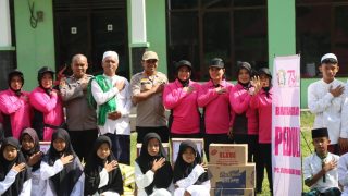 Kapolres Bungo Tinjau Perbaikan Jembatan Menuju Pesantren di Timbolasi “Ba’abul Muarif”