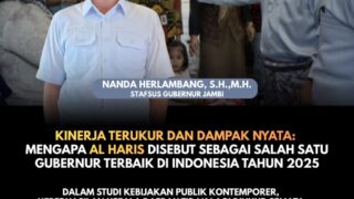 Kinerja Terukur dan Dampak Nyata: Mengapa Al Haris Disebut Sebagai Salah Satu Gubernur Paling Efektif di Indonesia Tahun 2025