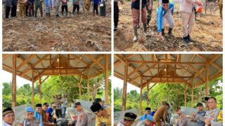 Wujud Program Ketahanan Pangan, Pemdus Tanah Tumbuh Beserta Jajaran Melaksanakan Tanam Jagung Perdana Seluas 1 Hektar