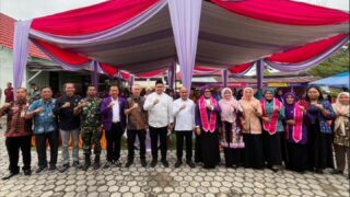 Dihadiri Langsung Oleh Bupati Bungo, Dinkes Bungo Gelar Gebyar Posyandu  6 SPM Bidang Kesehatan Sekaligus Lunching Inovasi ” Canting Bungo Terbaru “