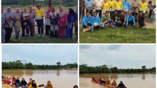 Semarak Idul Fitri 1447 H Dusun Tanjung Menanti Gelar Lomba Pacu Perahu Tradisional Melayu Rio Cup Tanjung Menanti Antar Kabupaten