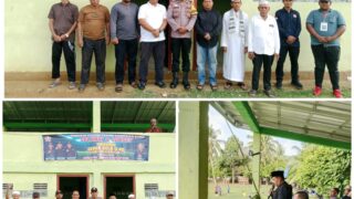 Camat Bathin III Juprizal SP Resmi Buka Turnamen Sepakbola U-40 Rebut Piala Camat Bathin III Cup 1